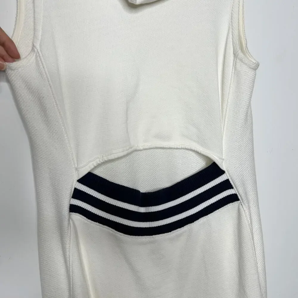 SKIN Swim Cover Up Dress Womens Size 0 Quiet Luxury Sustainable Resortwear Beach - Picture 6 of 10